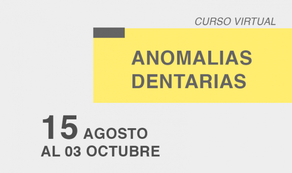 Anomalias dentarias